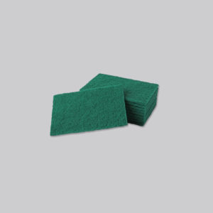 Thinliner green scouring pads